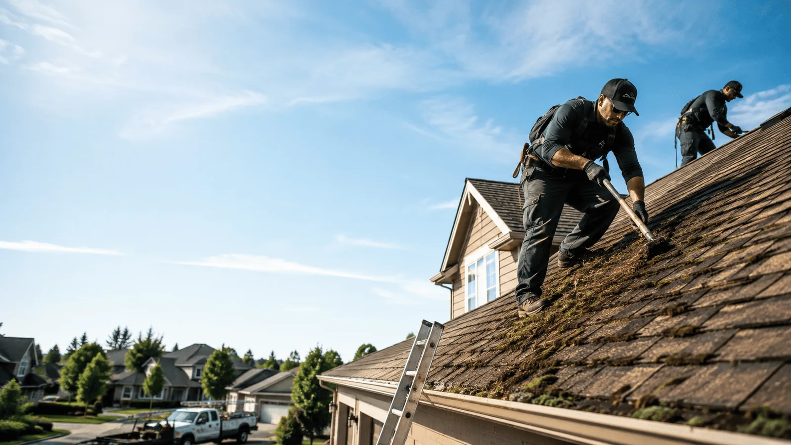 Roof Moss Removal in Farley, IA near me
